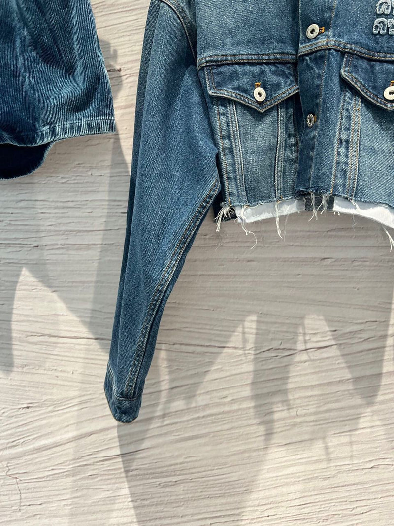 JAQUETA JEANS MIU MIU