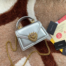 BOLSA DOLCE & GABBANA DEVOTION ENVELOPE METALIZADA