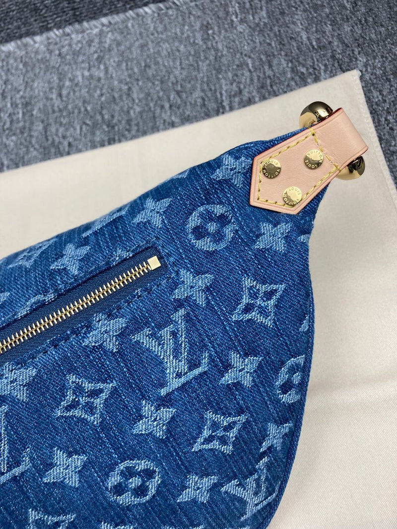 POCHETTE LV BLUE DENIM