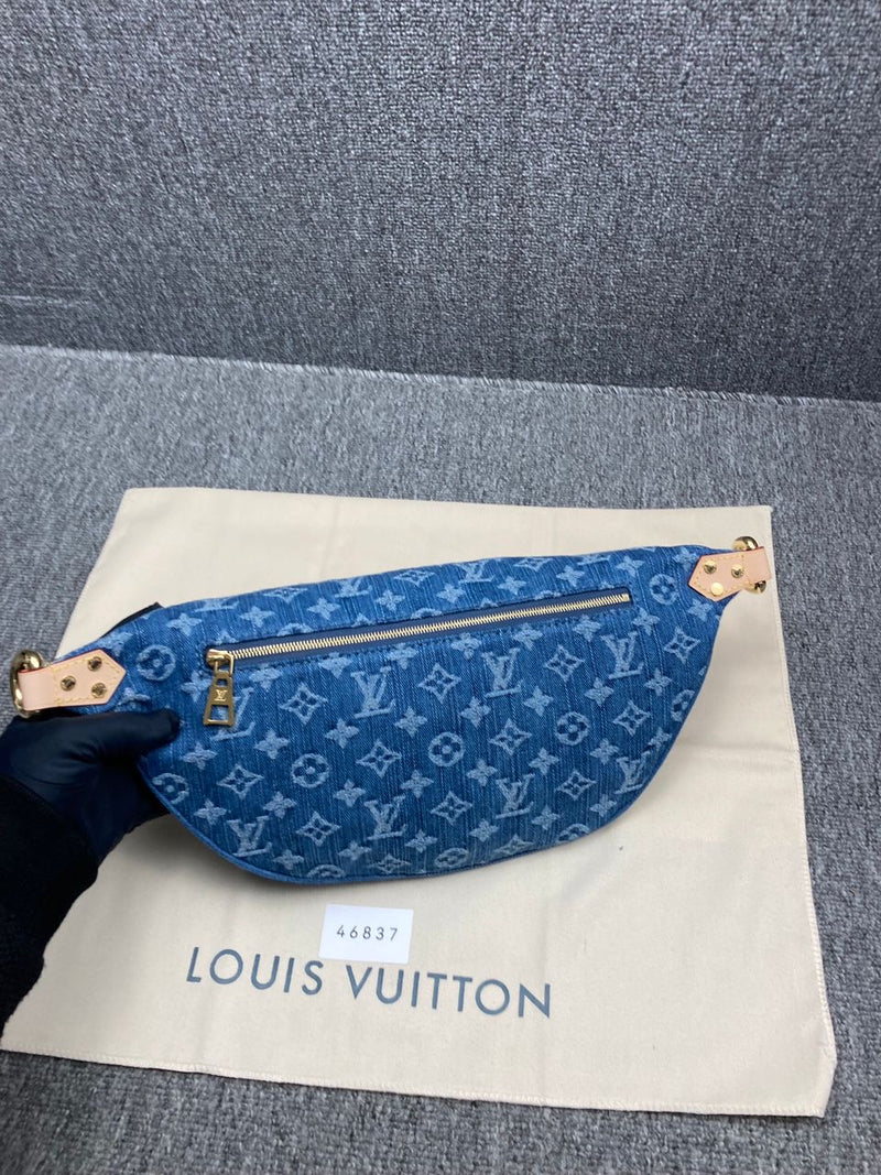 POCHETTE LV BLUE DENIM