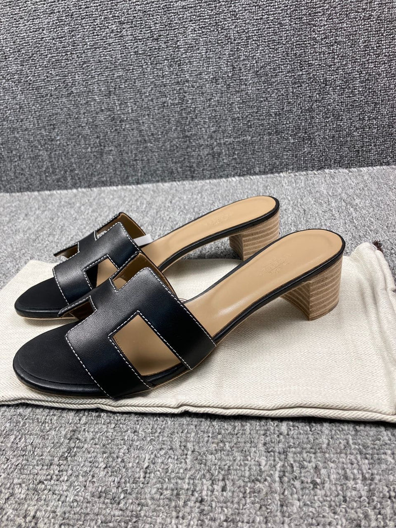 SANDÁLIA HERMES OASIS PRETO